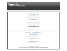 Tablet Screenshot of diagnosticpro.net